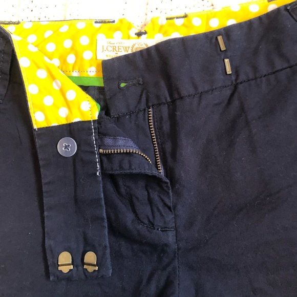 J Crew 4 navy khaki shorts NWOT - Picture 4 of 5